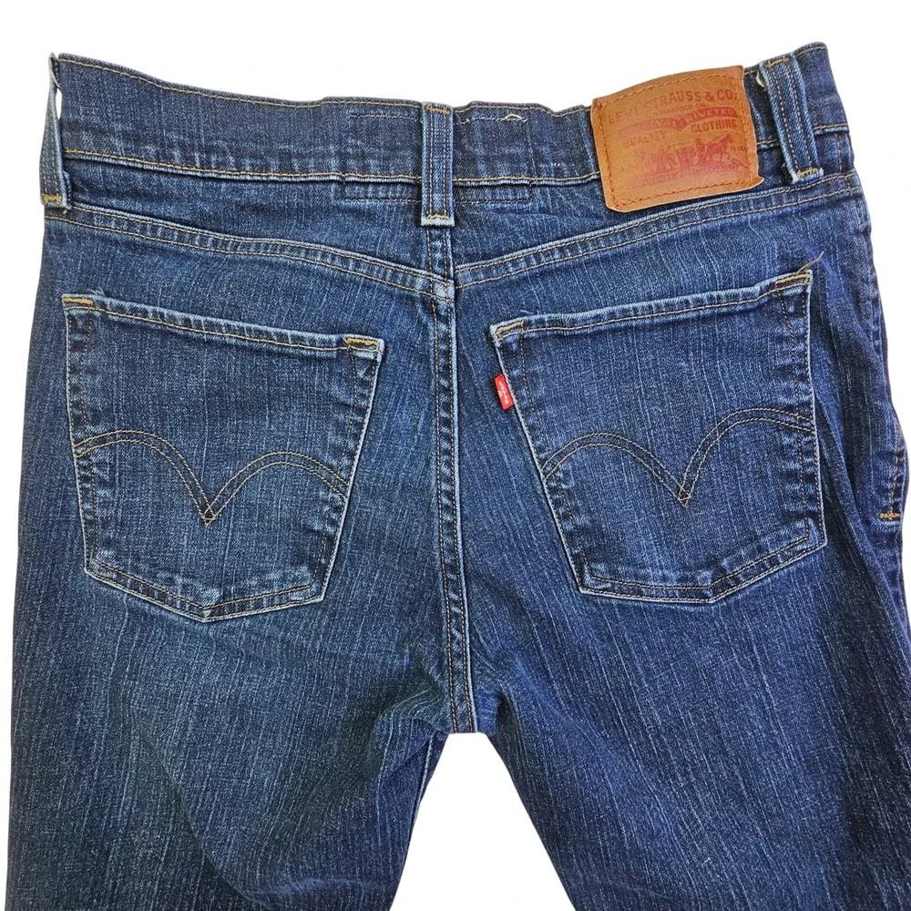 Levi's 510 Super Skinny Jeans Dark Wash Mens W36 L32‎ Cotton Spandex